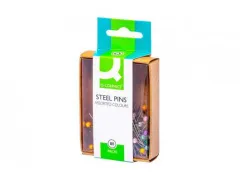 Decoratieve Spelden 3x30mm Vernikkeld Doos Van 80 Stuks