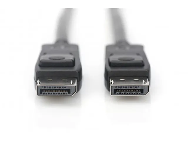 DisplayPort-aansluitkabel type DP M/M 5m UHD 8K Zwart