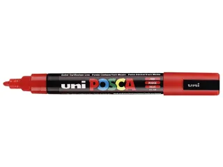 Verfstift Posca PC5M Medium Punt 1,8-2,5mm Rood - 1