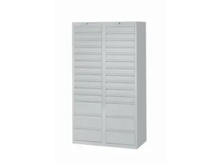 Ladenkast 1800x1000x500mm 22=6 Laden Gewoon Uitschuifbaar Geleiderails - 1