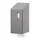 Toiletpapier dispenser RVS Anti Finger voor 2 doprollen Toiletpapier