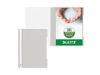 Snelhechter Leitz 4191 standaard A4 grijs 30% gerecycled plastic - 6