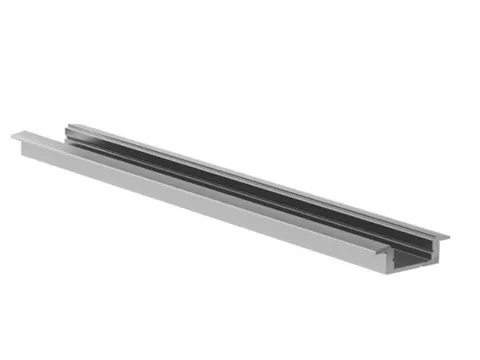 Recessed Slimline 7mm - Aluminium-Inbouwprofiel Voor Ledstrip - Zilve
