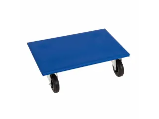 meubelroller,draagverm. 250kg,laadvl. LxB 600x300mm,platform gesloten - 1