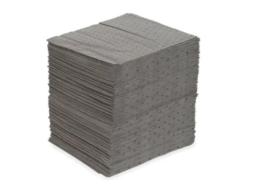 sorbent,mat,LxB 240x200mm,opnamecapaciteit 38l/VE,vlies,donkergrijs