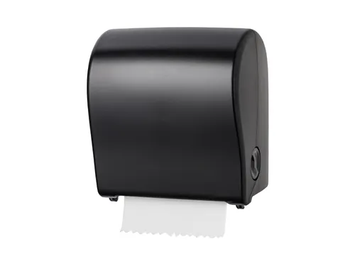 Handdoekrol Dispenser Kunststof Zwart Mini PQSAutKZ