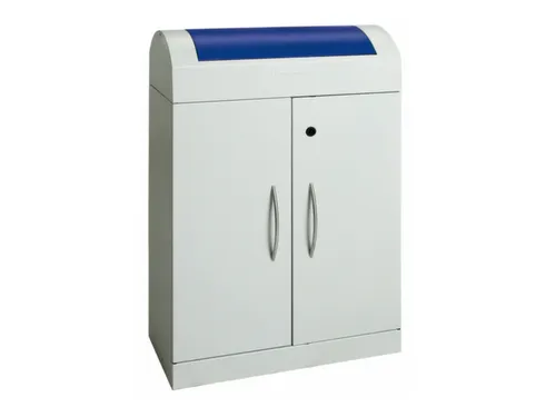 Afvalverzamelstation Niet-Brandbaar 90 Liter 975X620X320Mm Blauw