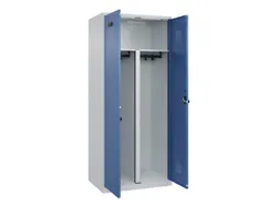 PBM-locker,HxBxD 1850x800x500mm,2vak,vak B 400mm,draaigrendel