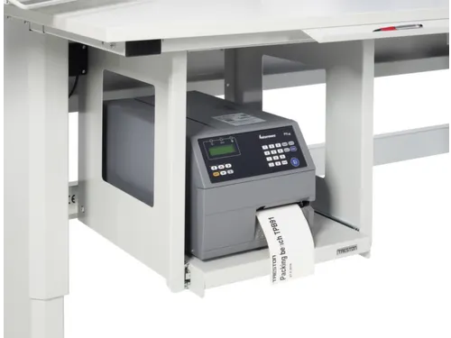 printerhouder,v. paktafel,HxBxD 506x500x535mm,staal