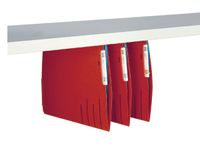 Hangmap Secolor lateraal voor legbord rood