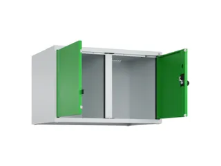 opzetkast,v. locker voor scheiding van kleding,2vak.,vak B 400mm - 1