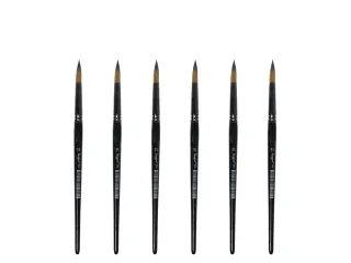 Penseel Kangaro Serie 340 rond Nr. 11 synthetisch doos 6 stuks - 1