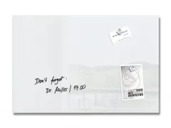 Glasmagneetbord Sigel Artverum 60x40x1.5cm Wit