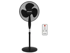 Statiefventilator zwart diameter 40cm incl. afstandsbediening