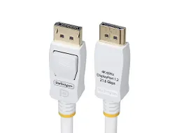 1,8m VESA Gecertificeerde DisplayPort 1.2 Kabel Wit