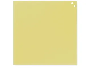 Glasmagneetbord Naga 45x45cm geel - 2