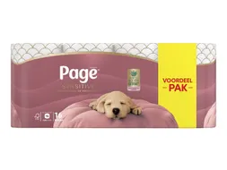Toiletpapier Page Sensitive Aloë Vera 3-laags wit 140vel