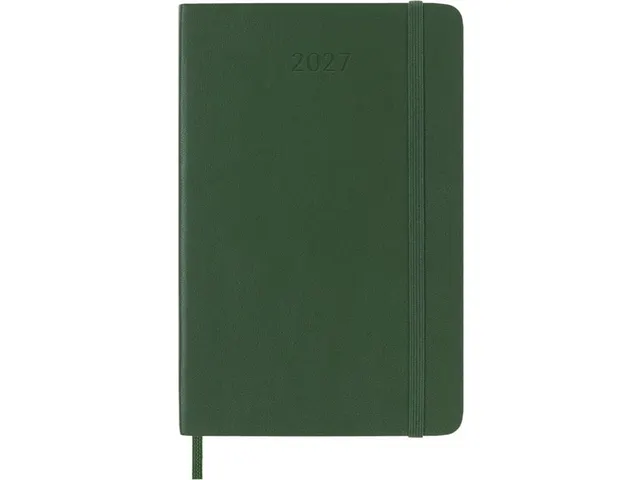 Agenda 2027 Moleskine 12M Weekly 7dag/1pagina pocket sc myrtle green