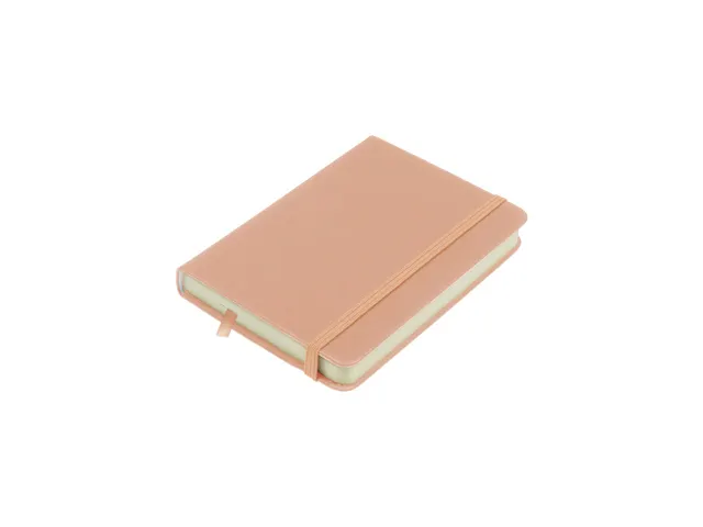 Schetsboek Kangaro A6 oud roze PU hardcover 80 blad 140 grams roomwit