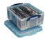 Boîte De Rangement 18 Litres Transparent Lot Avantageux