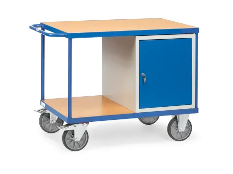 Zware Werkplaatswagens 2432 600kg 1050x700mm Ral5007