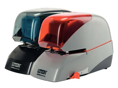 Rapid contactloze elektrische nietmachine 5080E zilver/oranje