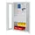 werkplaatskast,HxBxD 1950x1000x600mm,2xStalen bodem,4lade(n),RAL5010