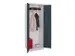kleding-/wasgoedkast,HxBxD 1800x600x500mm,RAL7035,front RAL7016