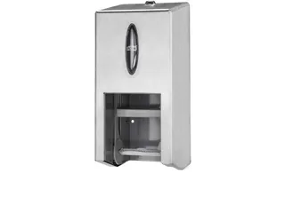 Tork 472019 Twin Hulsloos Mid-size Toiletpapier Dispenser RVS - 2