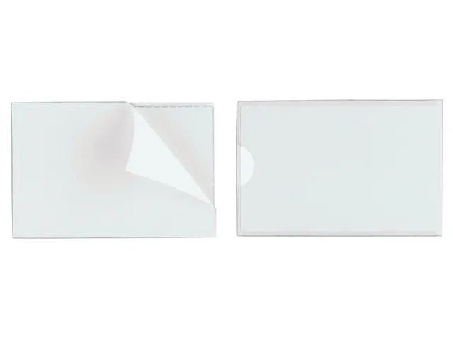 Etikethouder Durable pocketfix 75x18mm zelfklevend