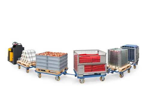 Palletonderwagen Als Routetrein 22601 1000kg 1210x810mm Ral5007
