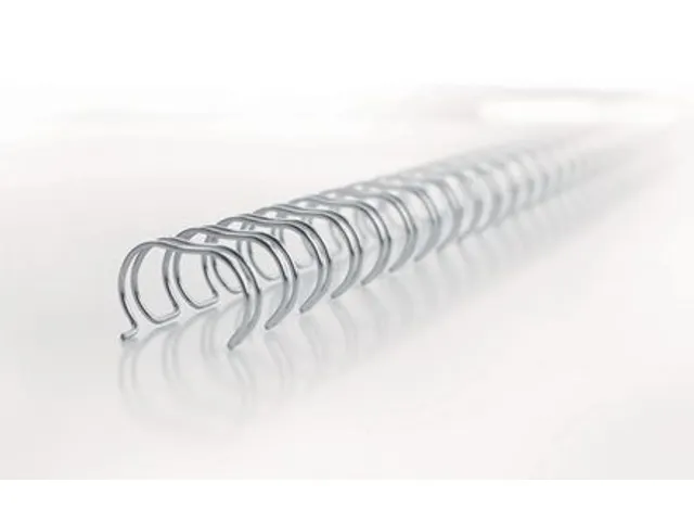 Draadrug GBC 8mm 34-rings A4 zilver 100stuks