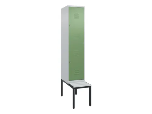 Dubbeldekse dekenkist,HxBxD 2120x400x815mm,1x2vak.,vak B 400mm
