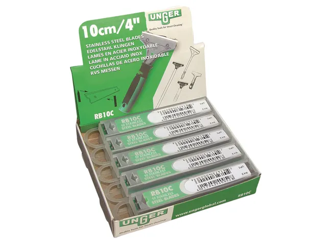 Reservemes Unger voor schraper 10cm 10 stuks