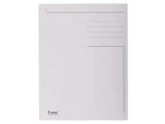 Dossiermap 3 Kleppen Folio Lichtgrijs 50 stuks