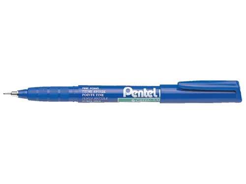Fineliner Pentel NMF50 blauw 0.6mm