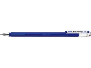 Gelschrijver Pentel K110 Mattehop medium blauw - 2
