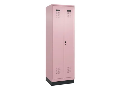 PBM-locker,HxBxD 1950x600x500mm,2vak,vak B 300mm,draaigrendel
