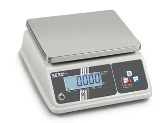 tafelweegschaal,niet ijkbaar,platform BxD 263x203mm,RVS - 2