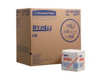 Wypall L40 poetsdoek 1-lgs wit 1008 dk 33x31,7 cm gevouwen doos (18x56
