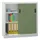 Schuifdeurkast Hxbxd 1000x1000x400mm 2 Oh Ral7035 Front Ral6011