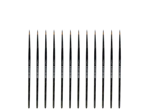 Penseel Kangaro Serie 340 rond Nr. 3 synthetisch doos 12 stuks
