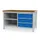 werkbank,HxBxD 860x1500x750mm,onderstel RAL3020,fronten RAL5013