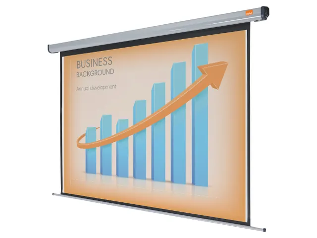 Nobo Elektrisch Wandscherm 240cm Plug&Play