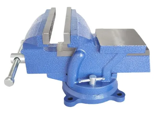 parallelbankschroef,bek HxB 18x150mm,spanwijdte 110mm,m. draaischijf