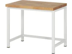 werkbank,HxBxD 840-1040x1000x700mm,beukblad,geolied,draagverm. 1250kg