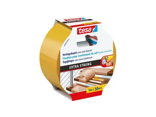 Tapijttape extra sterk tesa 5686 50mmx10m dubbelzijdig