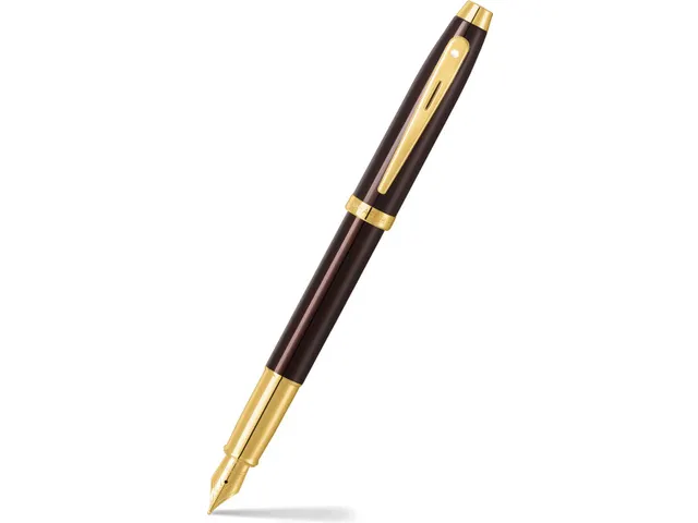 Vulpen SHEAFFER 100 E9370 M Coffee brown PVD gold