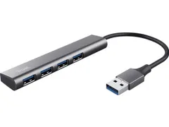 Hub Trust Halyx 4-port USB-A zilver