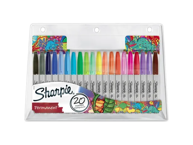 Permanente Marker Geassorteerde Kleuren 20 Stuks